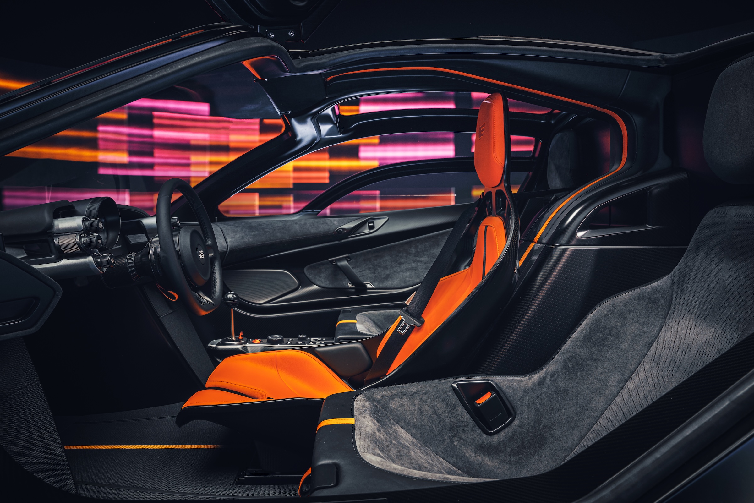 The central driving position defines everything